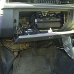 Subaru Glovebox radio